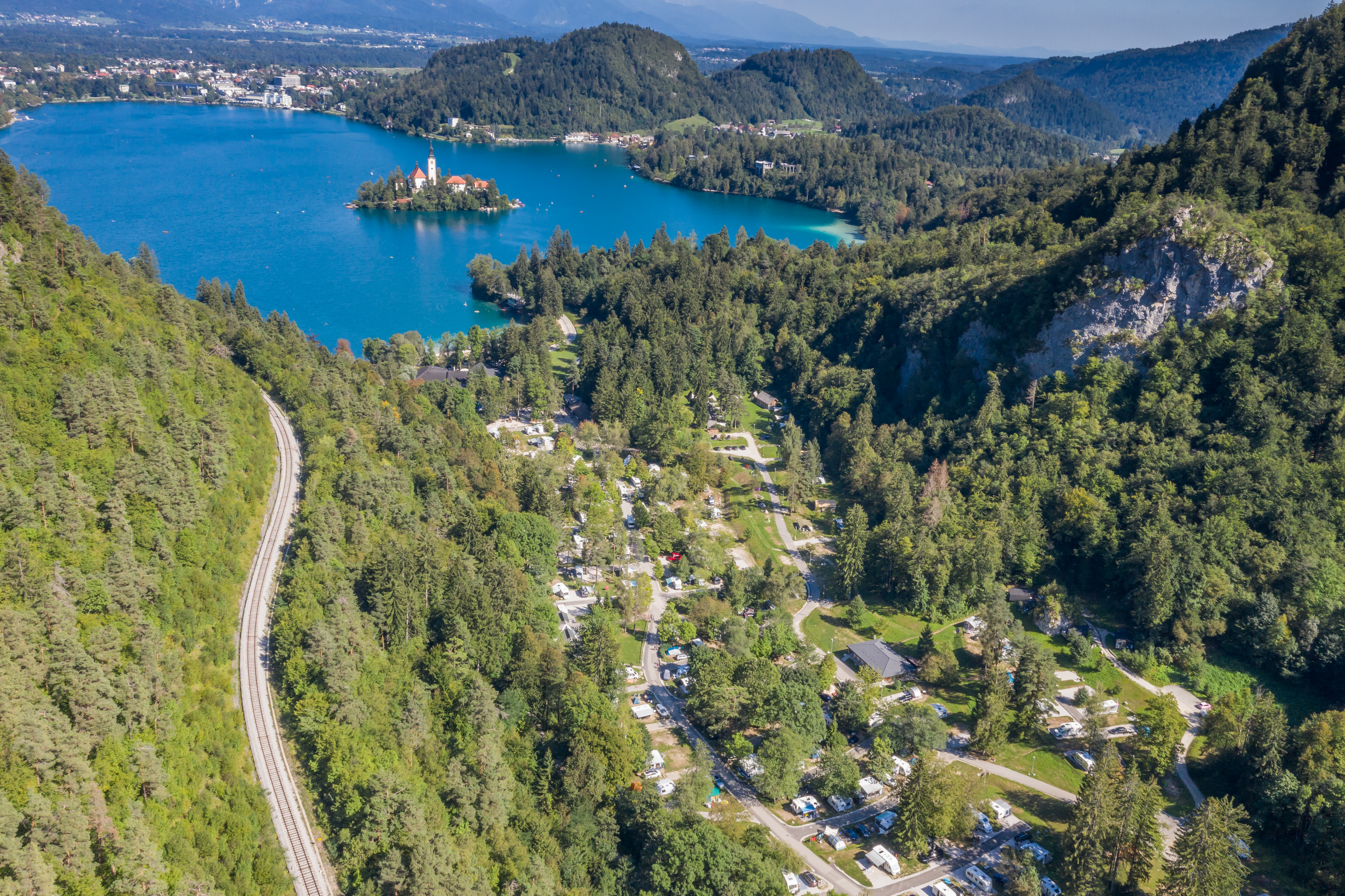 Ihr ruhigeres Bled beginnt am See